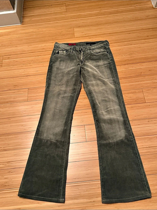 Ag Adriano Goldschmied Denim - AG- the Angel Women's Boot Cut Jeans in Green